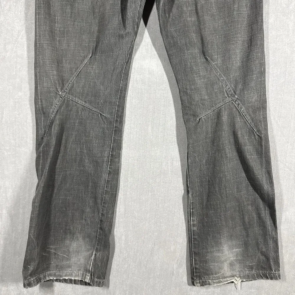 Levi’s – Rare Hybrid Tech Style, Limited Edition Grey Denim Jeans 36x34 *UNIQUE*